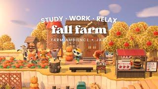 Fall Farm  U-Pick Pumpkins & Apples  1 Hour Fall Jazz No Ads  Studying Music | Work Aid 