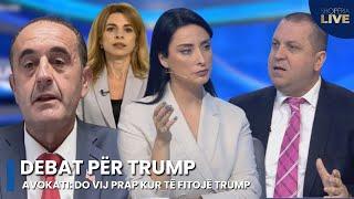 Plas keq në emision për Trump, avokati lë debatin: Do vij prap kur të fitojë Trump - Shqipëria Live