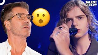 Simon Shocked by Oscar Stembridge's Unbelievable Voice! | AGT 2024