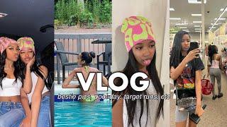 VLOG: BACK IN ATL?? | reunited, pool day, bestie pics, etc