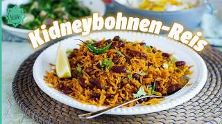 Kidneybohnen Rezept mit extra Portion Geschmack! | Rajma Pulao