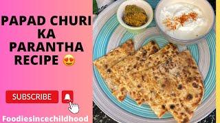 Lunch/ Dinner Quick n Easy Recipe | Variety of Parantha | Homemade | Recipe | Foodiesincechildhood