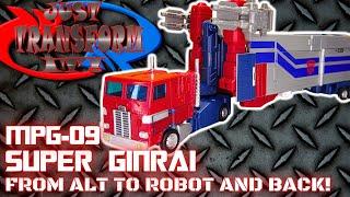 JUST TRANSFORM IT!: MPG-09 Masterpiece Super Ginrai