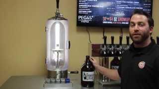 How to Fill Growlers With The Pegas Craftap