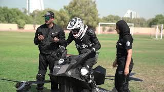 Hoverbike S3 2019 Dubai Police flying lesson