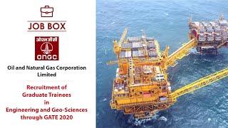 ONGC Recruitment | GATE 2020 | Graduate Trainees in Engineering & Geo-Sciences | MADE EASY JOB BOX