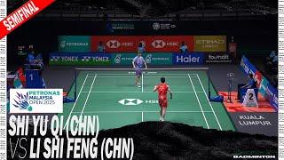 Shi Yu Qi vs Li Shi Feng | Malaysia Open 2025 - SF