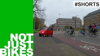 How the Dutch Slow Drivers for Safer Streets #shorts