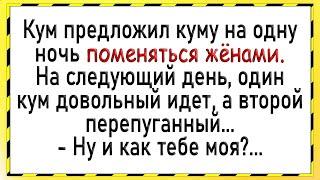 Как два кума женами поменялись! Сборник свежих анекдотов! Юмор!