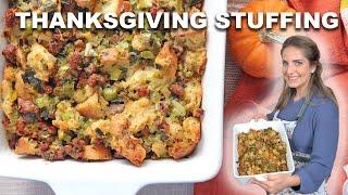 Homemade Thanksgiving Stuffing - The Easiest Recipe!