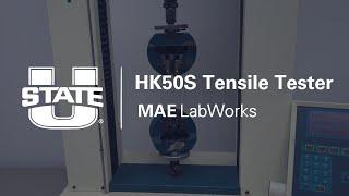 Tinius Olsen Tensile Tester Tutorial | LabWorks