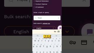 Find Semantic Keywords Using This FREE Tool