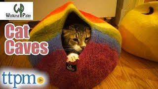 Natural Wool Cat Cave from Walking Palm