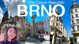 24 hours in BRNO, Czech Republic (vlog) MUST GO // Recommendations 