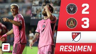 MESSI NO PUDO. INTER MIAMI es ELIMINADO de los playoffs de MLS tras caer en casa vs ATLANTA UNITED