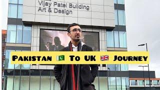 Pakistan  to UK  Journey | Student Visa | Vlog