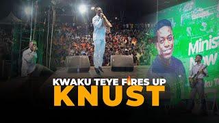 Kwaku Teye fires up KNUST