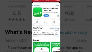 How to get a free US phone number via Text Plus app?