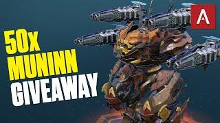  War Robots Win A New Titan Weapon – 50x Muninn Giveaway