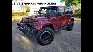 LS Swapped V8 2007 Jeep Wrangler Unlimited 4X4