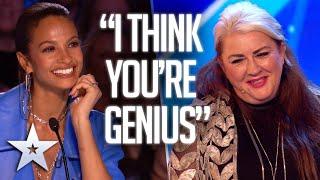 Mind-reading Mandy Muden's MAGICAL Performance! | Unforgettable Audition | Britain's Got Talent