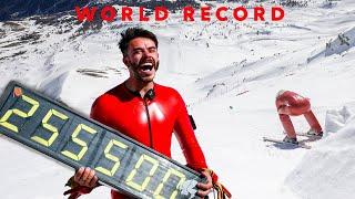 255.5kph SPEED SKI WORLD RECORD 2023, Fastest non-motorised humans on the planet.