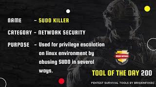 SUDO KILLER |TOD 200 | Briskinfosec