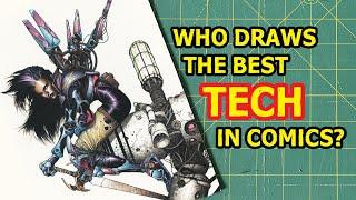 Who Draws the Best Tech in Comics?