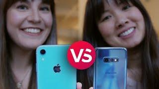 iPhone XR vs. Galaxy S10E