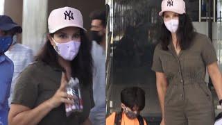 Day 1 Of Sunny Leone's Son To School After Lockdown | Bollywood CIA