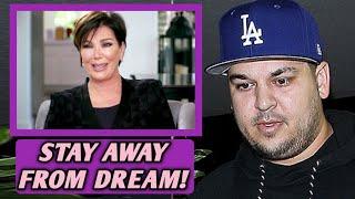 Kris Jenner in tears as Rob disowned her on her birthday after she slapped his daughter Dream