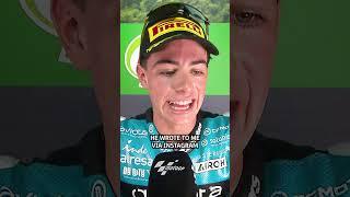 David Alonso receives a message from Valentino Rossi!  | 2024 #ThaiGP