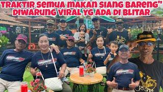 AJAK SEMUA MAKAN SIANG DI WARUNG VIRAL YG ADA DIBLITAR DAN BEGINI SUASANA NYA‼️