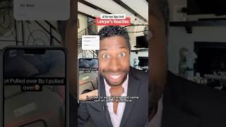 Pulled Over for… Pulling Over?! Is That Even Legal? Attorney Ugo Lord reacts!