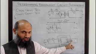 EE213 - 09a - Short circuit test and open circuit test for a transformer