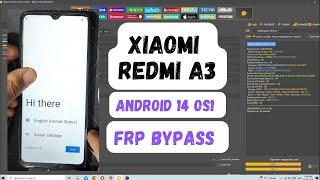 Xiaomi Redmi A3 (blue) frp bypass /unlock tools