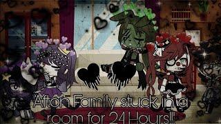 Afton Family stuck in a room for 24 Hours//Afton Series//Part 2/2//Gacha Club