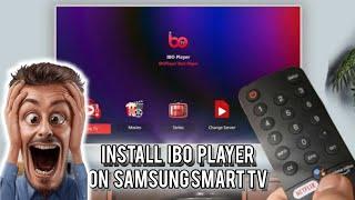 How To Install IBO Player Pro on A Samsung Smart TV + Free Test 24 H