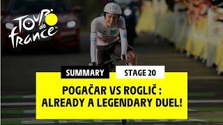 #TDF2020 - Stage 20 - Pogačar vs Roglič :Already a legendary duel!