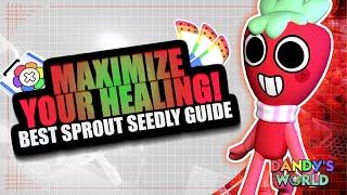 SPROUT IS THE BEST SUPPORT?! How to play as SPROUT SEEDLY! - Trinkets & More | Dandy's World