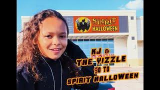 KJ & THE YIZZLE go to SPIRIT HALLOWEEN