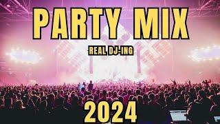 PARTY MIX 2024  Club Mix Mashups & Remixes of Popular Songs  Live and real Mixed by Deejay Mathon