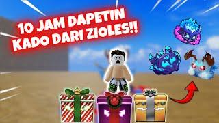 AKU MENGUMPULKAN KADO SELAMA 10 JAM DI BLOX FRUIT DAN MENDAPATKAN DRAG*N - Blox Fruit Indonesia