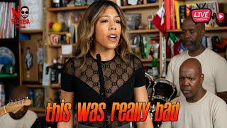 Amerie Tiny Desk Performance Was Really Bad And So Is Slick Rick Album
