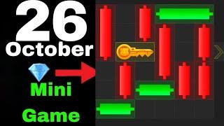 Hamster kombat mini Game Today | Puzzle game Solved | 26 OCTOBER Hamster kombat mini Game