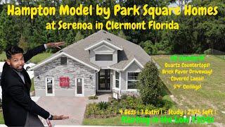 The Hampton Model by Park Square Homes at Serenoa in Clermont Florida