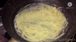 How to make “Spaghetti with Canned Corned Beef” - Nadya Ayu XII MIPA 5