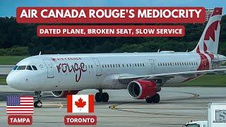 TRIPREPORT | Air Canada Rouge (ECONOMY) | Airbus A321-200 | Tampa - Toronto