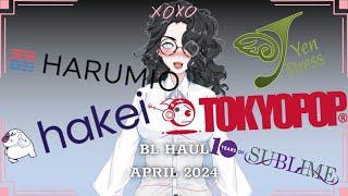 BL Haul | April 2024 | Tons of Merch, Omegaverse, Harumio, Lots of Manga, and More