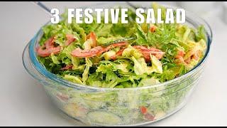 I make these Salads every year for Christmas! Guests ask for more! Easy and Delicious!